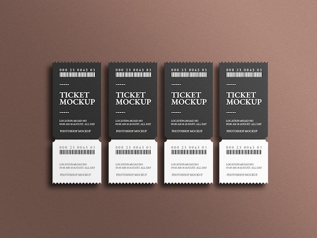 Event Ticket Mockup