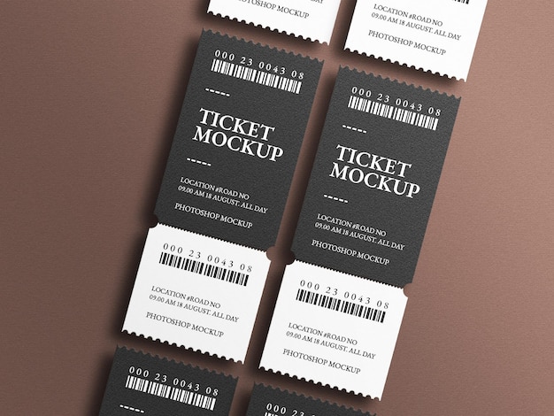 Event Ticket Mockup