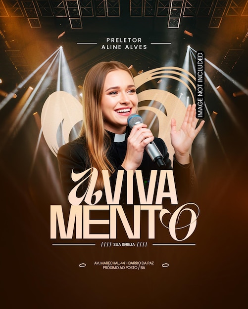 Evento de avivamiento con la oradora Aline Alves