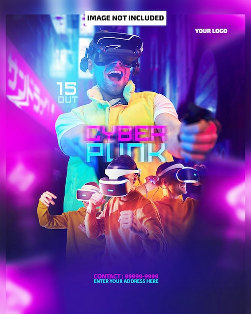 Evento de Jogos Cyberpunk VR