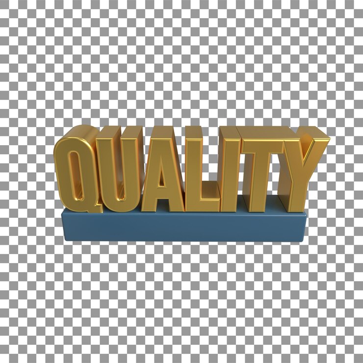 PSD excelência em renderização de texto de 'qualidade' golden 3d em todas as dimensões