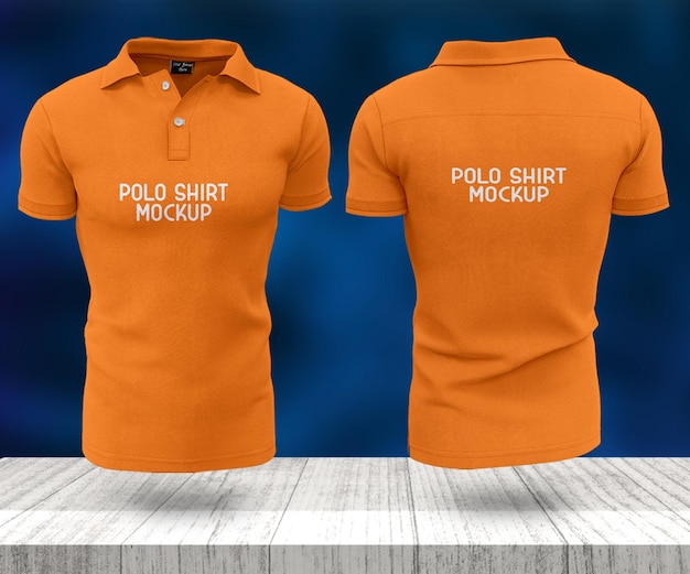 Exibir design de camisa polo