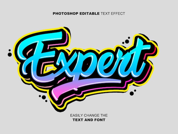 Experte-Text-Effekt