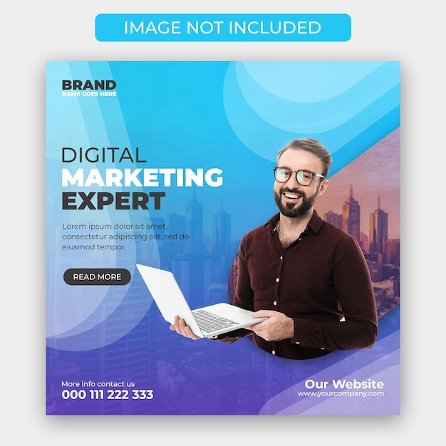 Experto en marketing digital en diseño de publicaciones en redes sociales.