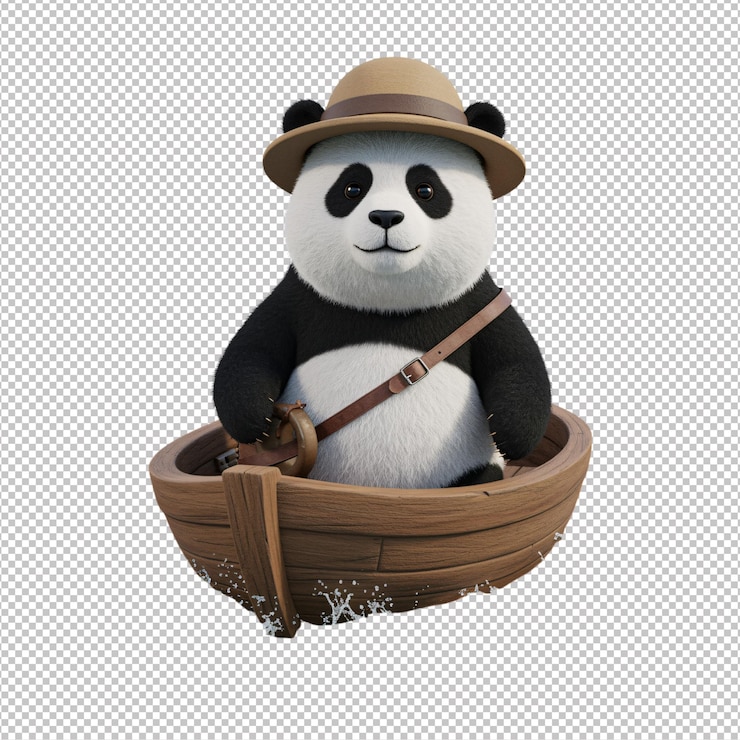 PSD el explorador panda