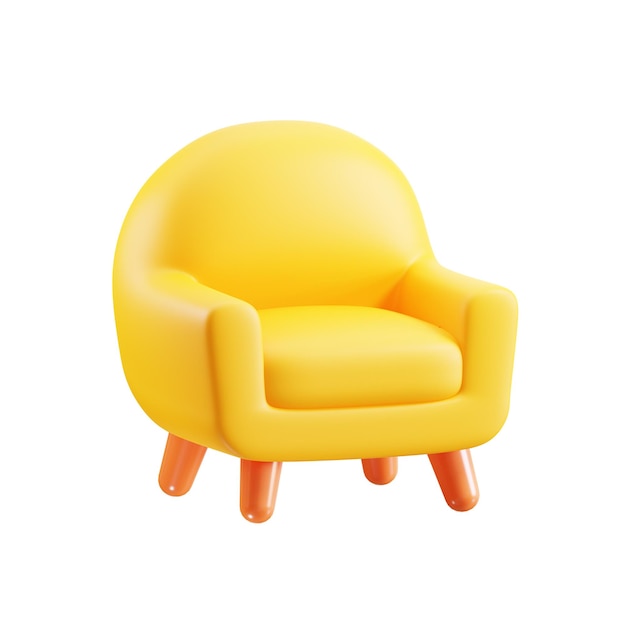 Explore una impresionante colección de iconos de muebles para el hogar en 3D en Freepik Transformar sus diseños