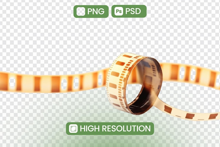 PSD explorez le charme vintage des bobines de films vieillis un téléchargement png et psd haute résolution découvrez la nostalgie de l'histoire cinématographique parfait pour les projets artistiques et l'inspiration de conception