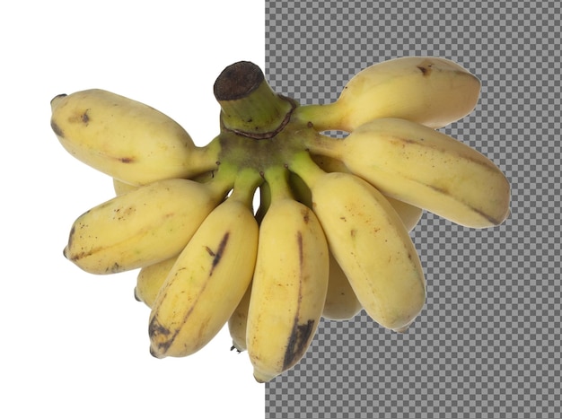 Explosion de banane volante Banane jaune de taille complète flottant en plein air Arrière-plan blanc Obturateur à grande vitesse isolé jetant arrêt de congélation