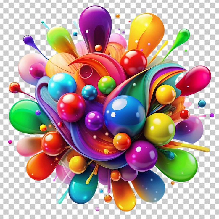 PSD explosión de polvo de color polvo de primer plano abstracto sobre fondo explosión colorida pintura holi