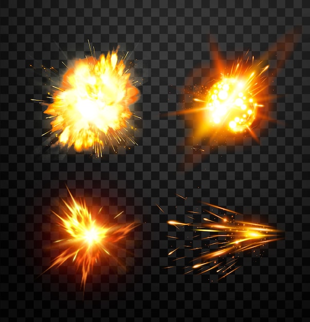 Explosiones y efectos del fuego