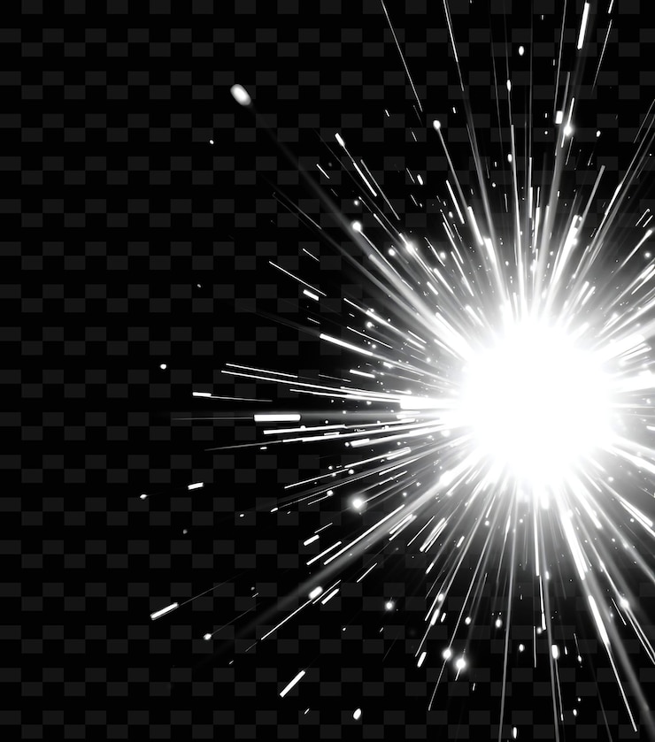 PSD explosiones de fermiones pulsantes destellos intensos de luz blanca brillante y2k textura de luz inspirada en el neónf