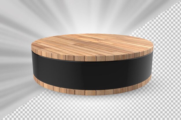Expositor de productos de madera prodium.