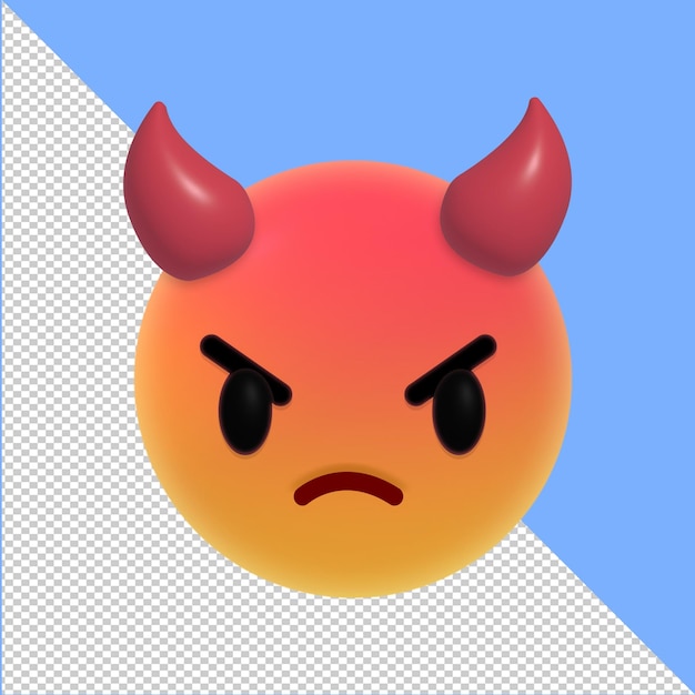 PSD expresión de emoticones en 3d