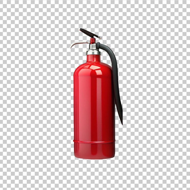 PSD extintor de incendios en 3d