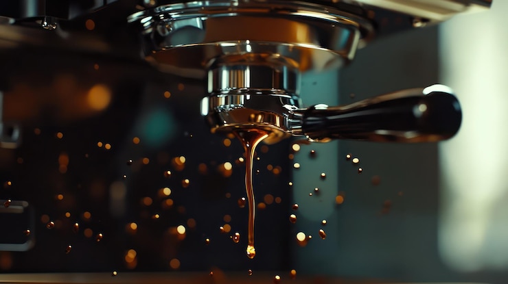 PSD extracción de espresso una sinfonía de café