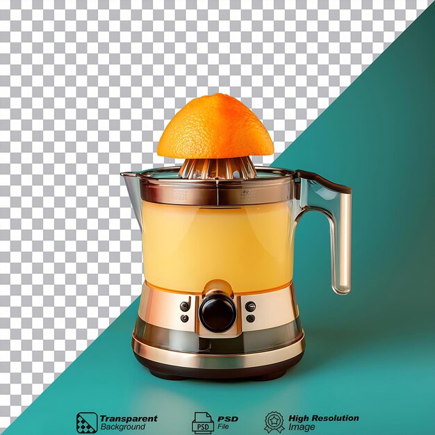 extractor de jugo de naranja aislado