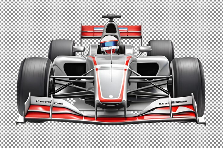 F1 race car vector graphics for digital media
