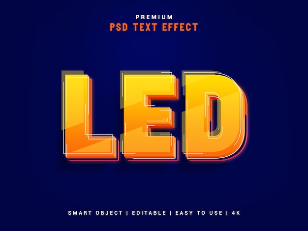 Fabricante de Efeito de Texto Tipográfico Led