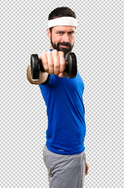 la fabrication d&#39;haltérophilie sportif drôle