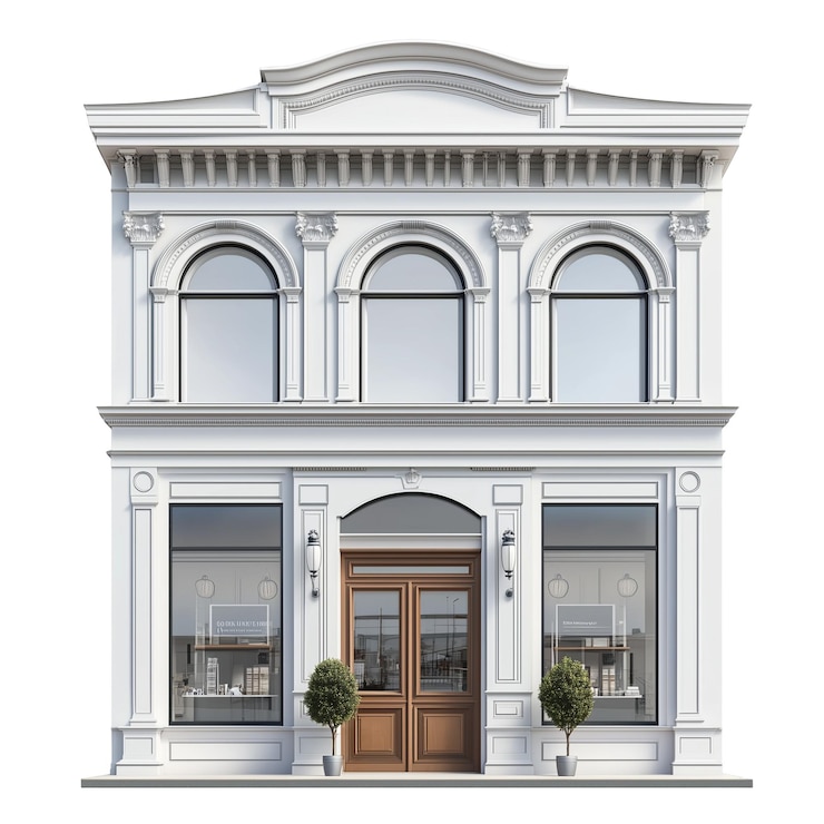 PSD façade du magasin