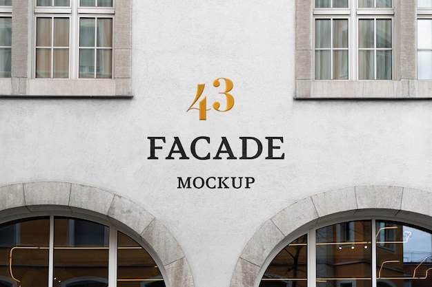 Facciata PSD Mockup