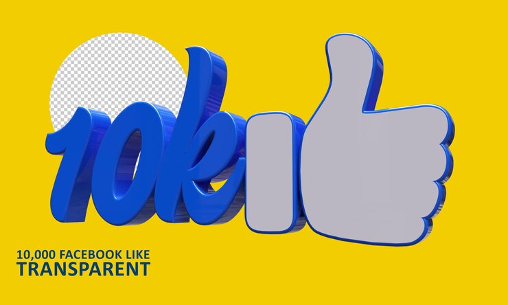 PSD facebook 10k como, facebook emoji 3d render, como 3d