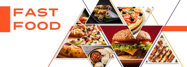 Facebook-cover für restaurants design psd