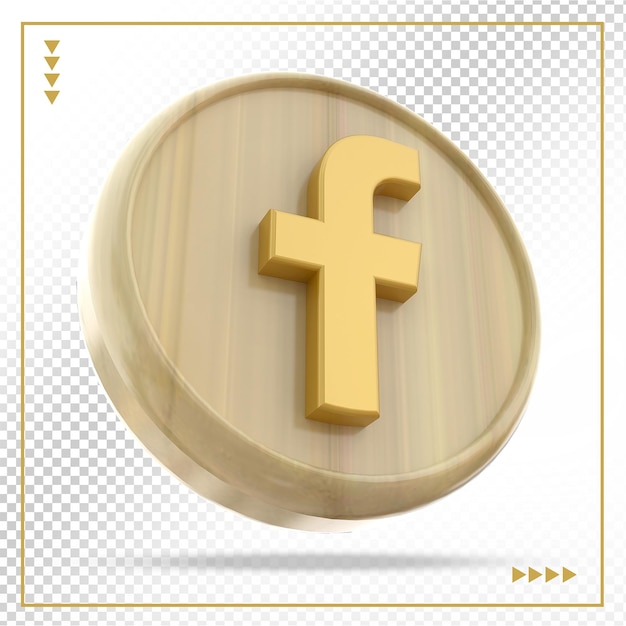 Facebook Logo Or 3d