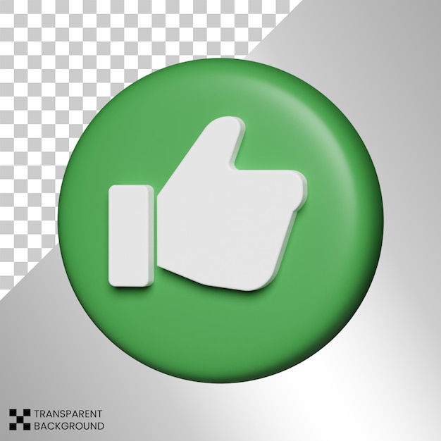 Facebook wie Icon-Illustration isoliert