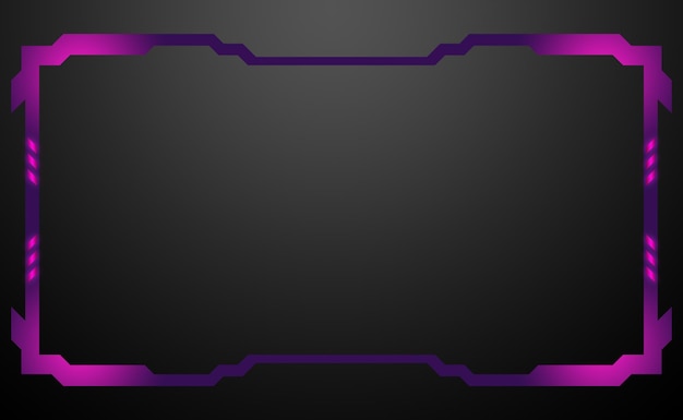 Facecam-Overlay-Illustration für den Streamer