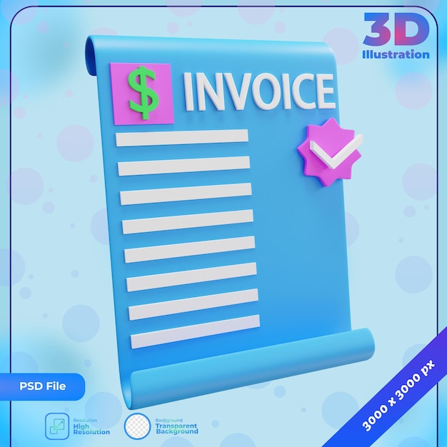 Factura de icono de renderizado 3d