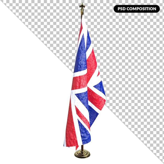 PSD fahnenmast von england