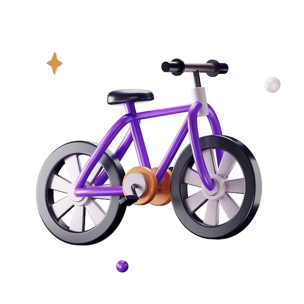 Fahrrad-rad-hobby-3d-symbol