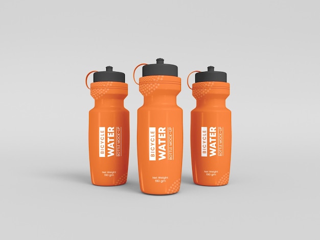 Fahrrad Trinkflasche Mockup
