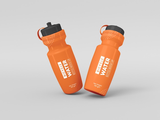 Fahrrad Trinkflasche Mockup