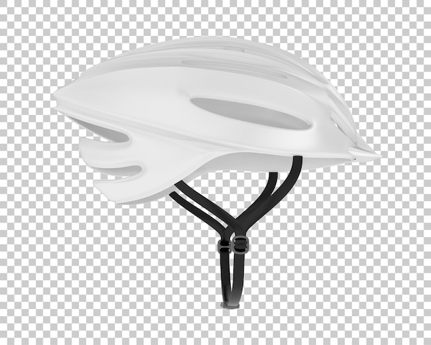 PSD fahrradhelm isoliert auf dem hintergrund 3d-rendering-illustration