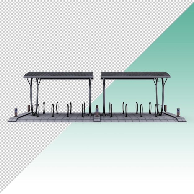 PSD fahrradunterstand