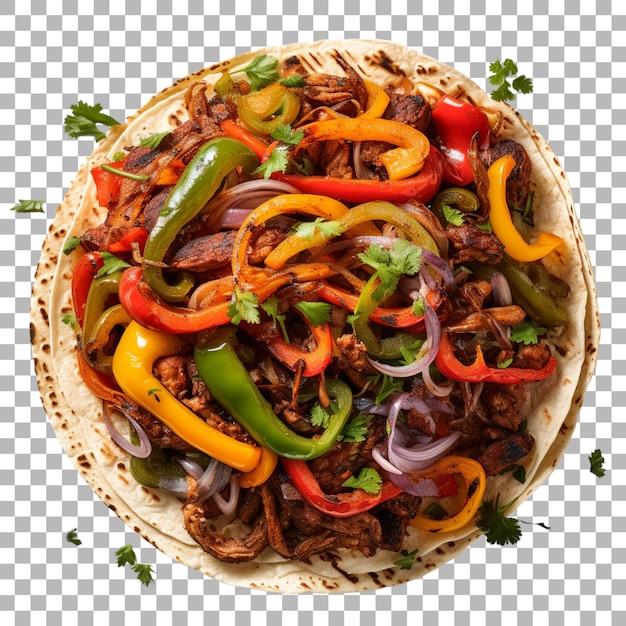 Fajitas Sur Un Fond Transparent