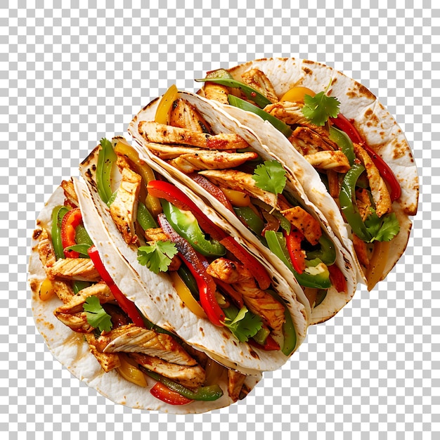 Fajitas png con fondo transparente