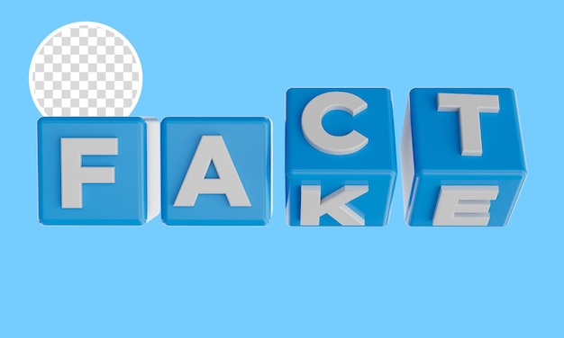 Fakt und Fake-Blau
