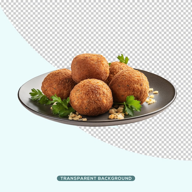 PSD falafel en plato