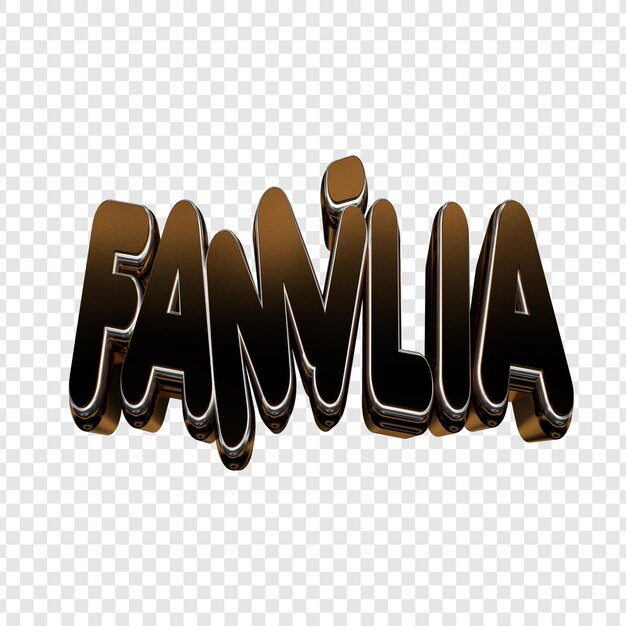 PSD família 3d