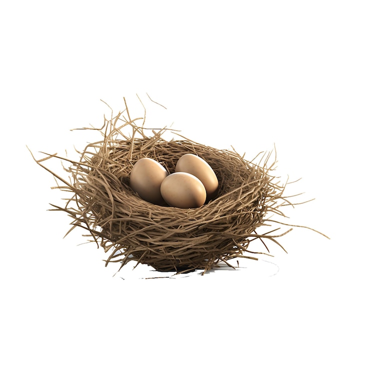 PSD familiennest-vektorsymbol
