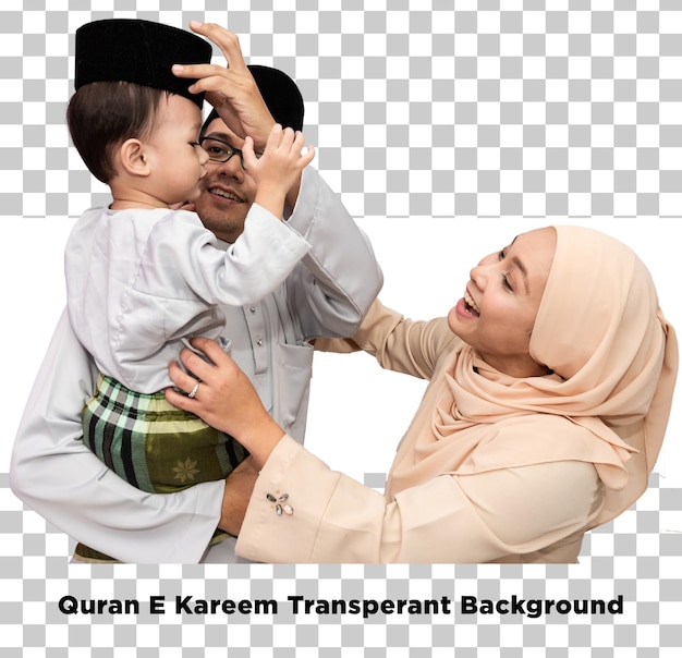 La famille d'Eid Mubarak