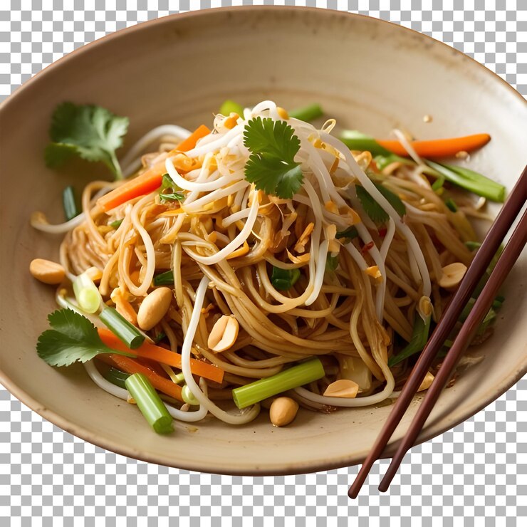 PSD famosos en todo el mundo bami phad thai thai kib fideos