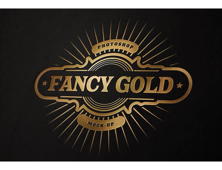 PSD fancy gold p.s.d.
