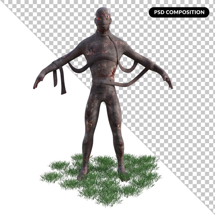 PSD fantasma helloween aislado 3d