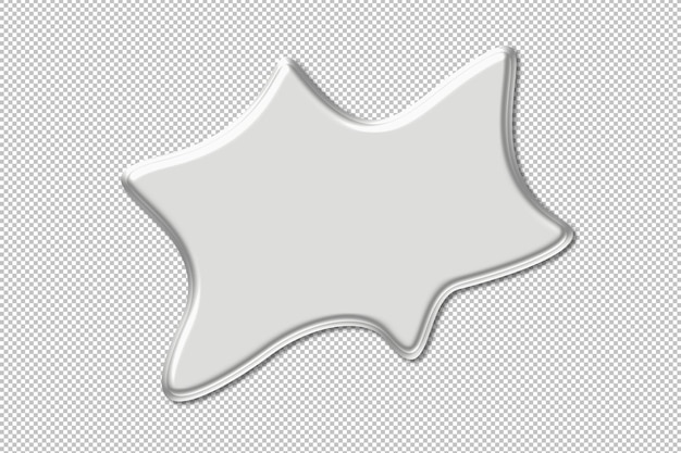 farbenfrohe abstrakte Formen Blasen 3D-Effekt Flüssigkeit organische Form kreatives Element nahtlos