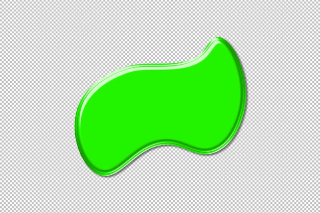 farbenfrohe abstrakte Formen Blasen 3D-Effekt Flüssigkeit organische Form kreatives Element nahtlos