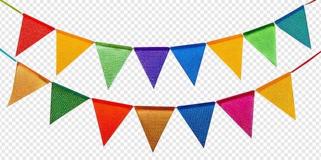 Farbige Bunting-Party-Dekoration